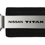 Nissan Titan Leather Key Fob - Black