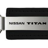 Nissan Titan Leather Key Fob - Black