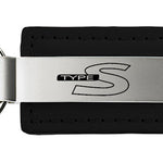 Acura Type-S Leather Key Fob - Black