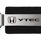 Honda VTEC Leather Key Fob - Black