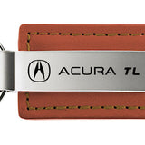 Acura TL Leather Key Fob - Brown