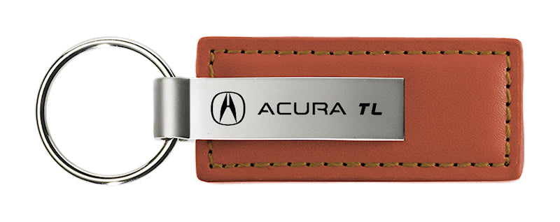 Acura TL Leather Key Fob - Brown