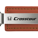 Honda Crosstour Leather Key Fob - Brown