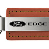 Ford Edge Leather Key Fob - Brown