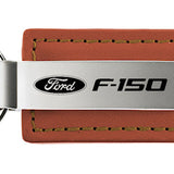 Ford F-150 Leather Key Fob - Brown