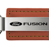 Ford Fusion Leather Key Fob - Brown