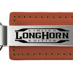 Ram Longhorn Limited Edition Leather Key Fob - Brown