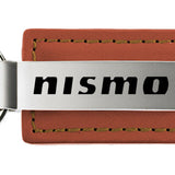 Nissan Nismo Leather Key Fob - Brown