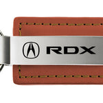 Acura RDX Leather Key Fob - Brown