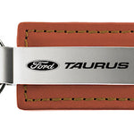 Ford Taurus Leather Key Fob - Brown