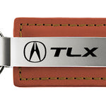 Acura TLX Leather Key Fob - Brown