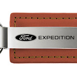 Ford Expedition Leather Key Fob - Brown