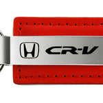 Honda CR-V Leather Key Fob - Red