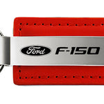 Ford F-150 Leather Key Fob - Red