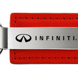 Infiniti Leather Key Fob - Red