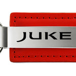 Nissan Juke Leather Key Fob - Red
