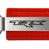 Ram TRX Leather Key Fob - Red