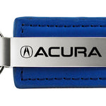 Acura Leather Key Fob - Blue