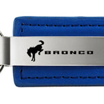 Ford Bronco 2020 Leather Key Fob - Blue