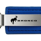 Ford Bronco 2020 Leather Key Fob - Blue