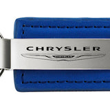 Chrysler Leather Key Fob - Blue