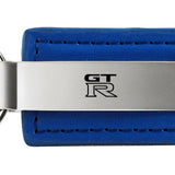 Nissan GTR Leather Key Fob - Blue