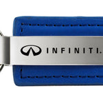 Infiniti Leather Key Fob - Blue