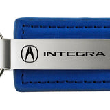 Acura Integra Leather Key Fob - Blue