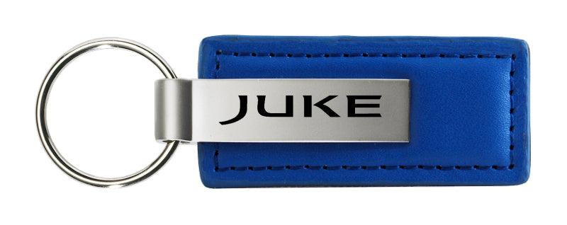 Nissan Juke Leather Key Fob - Blue