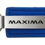 Nissan Maxima Leather Key Fob - Blue