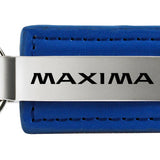 Nissan Maxima Leather Key Fob - Blue