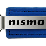Nissan Nismo Leather Key Fob - Blue