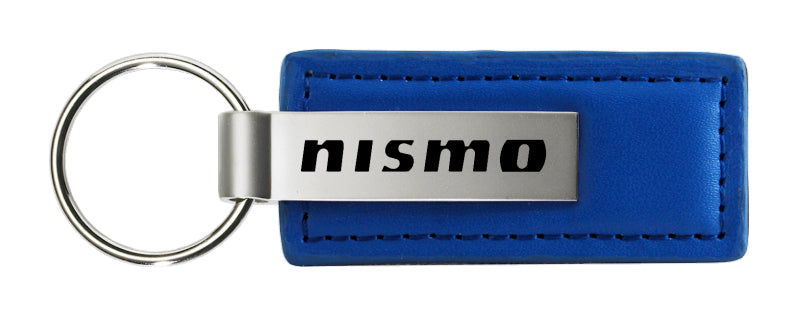 Nissan Nismo Leather Key Fob - Blue
