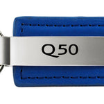 Infiniti Q50 Leather Key Fob - Blue