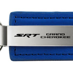 Dodge SRT Grand Cherokee Leather Key Fob - Blue