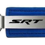 Dodge SRT Leather Key Fob - Blue