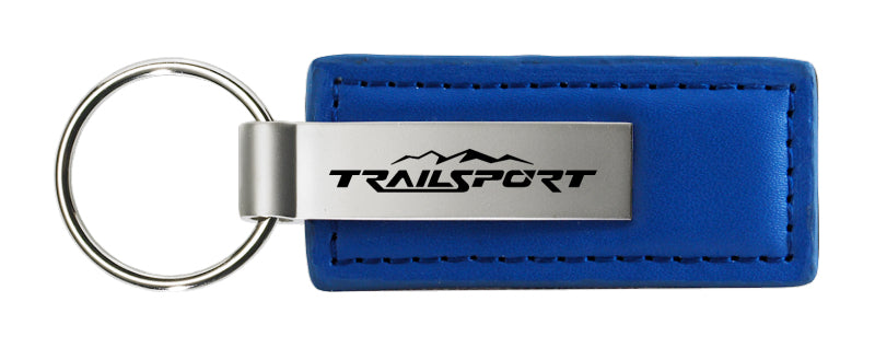 Honda TrailSport Leather Key Fob - Blue