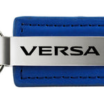 Nissan Versa Leather Key Fob - Blue