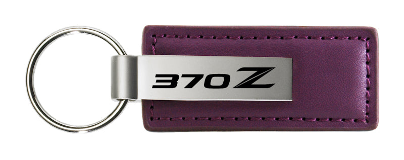 Nissan 370Z Leather Key Fob - Purple