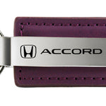 Honda Accord Leather Key Fob - Purple