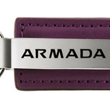 Nissan Armada Leather Key Fob - Purple
