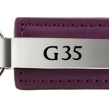 Infiniti G35 Leather Key Fob - Purple