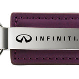 Infiniti Leather Key Fob - Purple