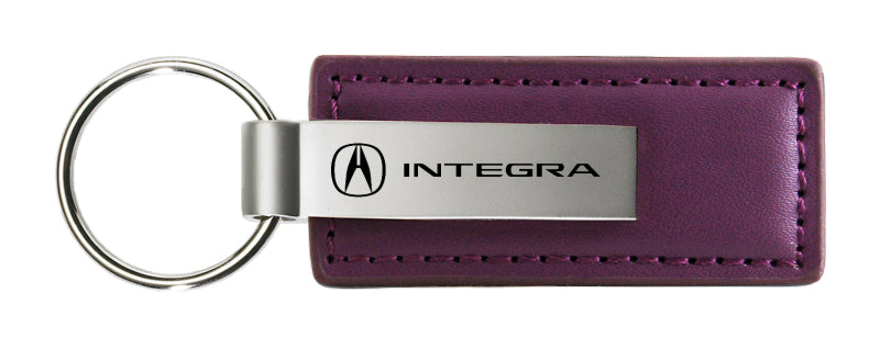 Acura Integra Leather Key Fob - Purple