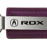 Acura RDX Leather Key Fob - Purple