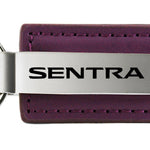 Nissan Sentra Leather Key Fob - Purple