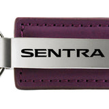 Nissan Sentra Leather Key Fob - Purple