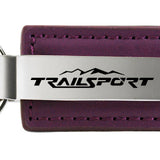 Honda TrailSport Leather Key Fob - Purple