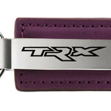 Ram TRX Leather Key Fob - Purple