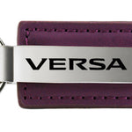 Nissan Versa Leather Key Fob - Purple